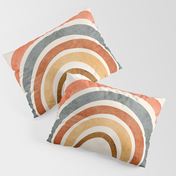Abstract Rainbow 88 Pillow Sham Gallery Image 3
