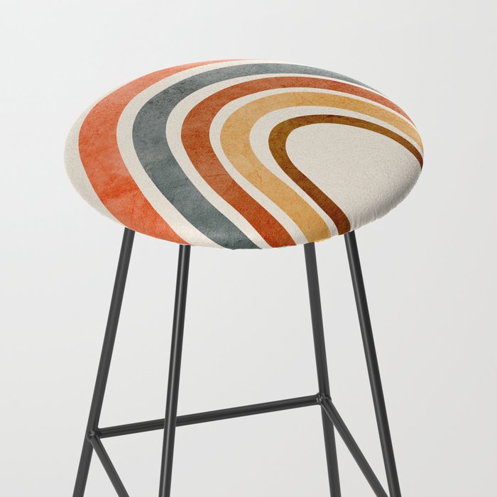 Abstract Rainbow 88 Stool Gallery Image 2