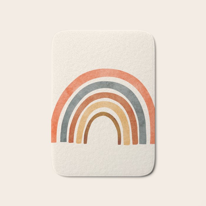 Abstract Rainbow 88 Bath Mat Gallery Image 1