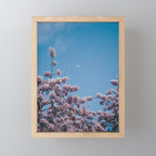 Cherry Blossom Moon Mini Art Print Gallery Image 1