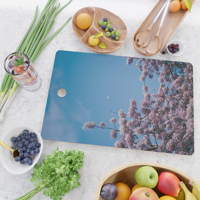 Cherry Blossom Moon Cutting Board Gallery Image 2