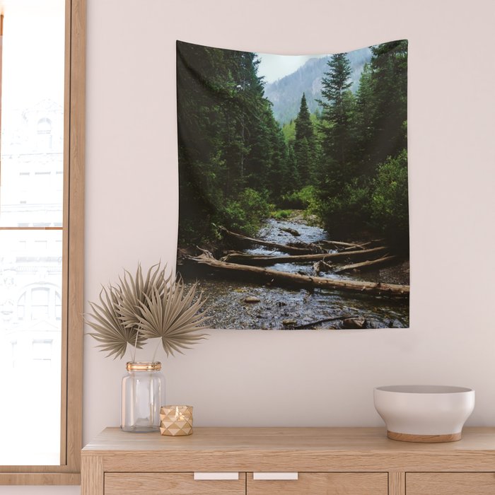 Wasatch Wilderness Wall Tapestry Gallery Image 2