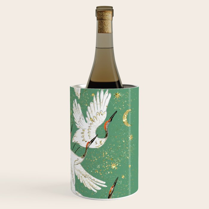 Golden cranes party  Wine Chiller Gallery Image 3