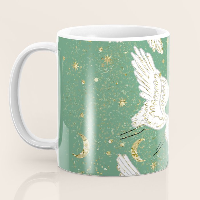 Golden cranes party  Coffee Mug Gallery Image 3