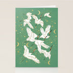 Golden cranes party  Stationery Card Gallery Image 2