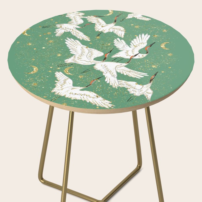 Golden cranes party  Side Table Gallery Image 2
