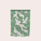 Golden cranes party  Wall Hanging Gallery Image 1