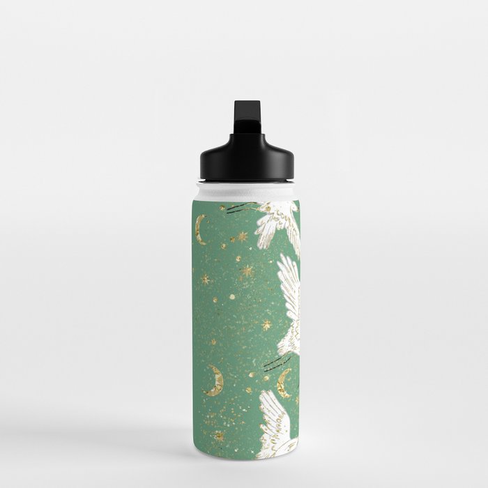 Golden cranes party  Water Bottle Gallery Image 3