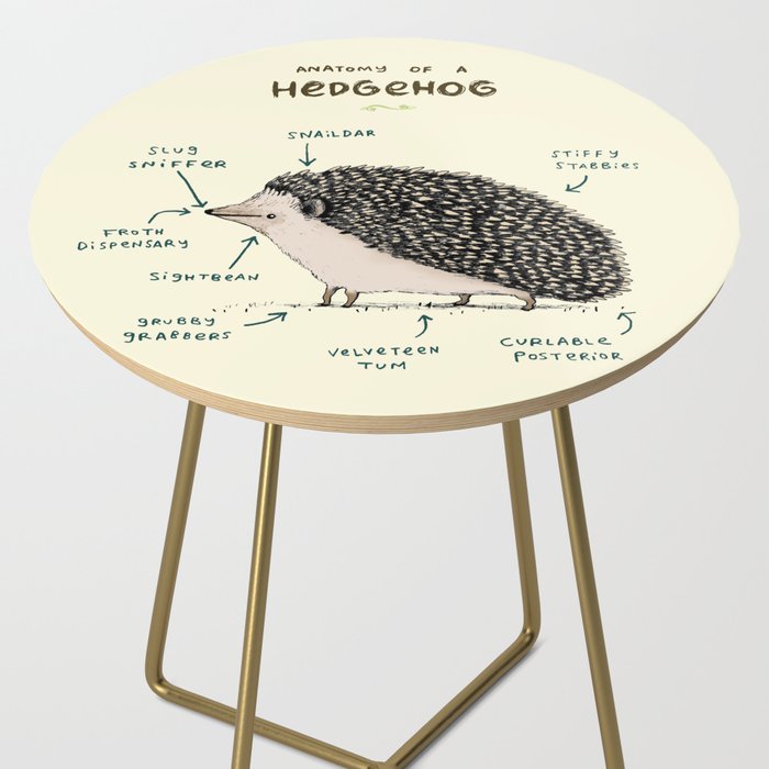 Anatomy of a Hedgehog Side Table Gallery Image 2