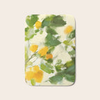 abstract art lemon tree Bath Mat Gallery Image 1