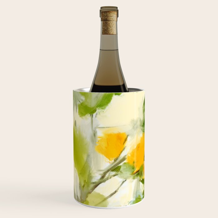 abstract art lemon tree Wine Chiller Gallery Image 2