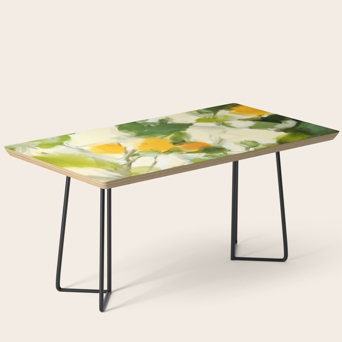 abstract art lemon tree Coffee Table Gallery Image 1