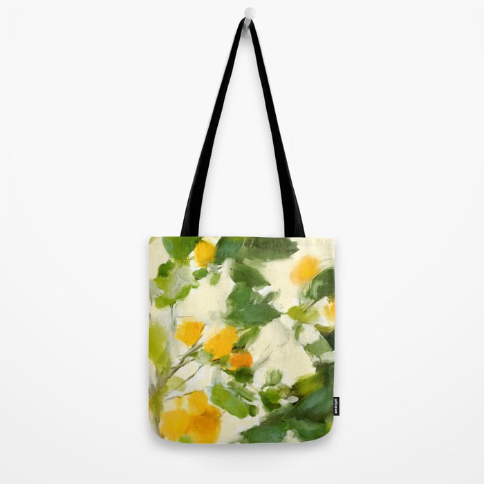abstract art lemon tree Tote Bag Gallery Image 2