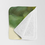 abstract art lemon tree Throw Blanket Gallery Image 3