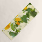 abstract art lemon tree Yoga Mat Gallery Image 1