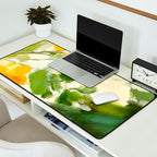 abstract art lemon tree Desk Mat Gallery Image 2