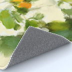 abstract art lemon tree Rug Gallery Image 4