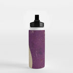 Billiards Ball pool ball number 4 ball four numeral game room man cave art Water Bottle Gallery Image 2