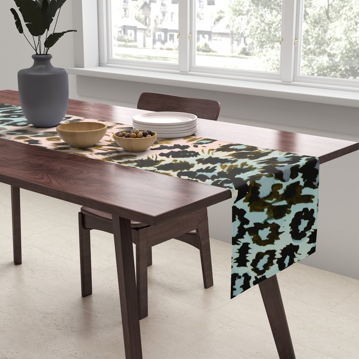 Abstract Animal Skin Table Runner Gallery Image 2
