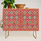Moroccan Berber Kilim Pattern Credenza Gallery Image 1