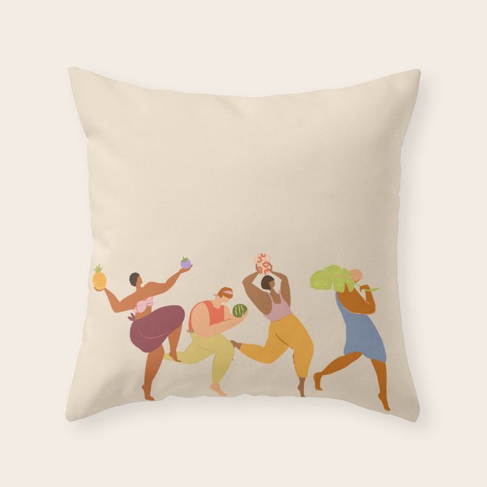 My Tribe Throw Pillow Gallery Image 6