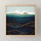 Indigo Waters Mini Art Print Gallery Image 1