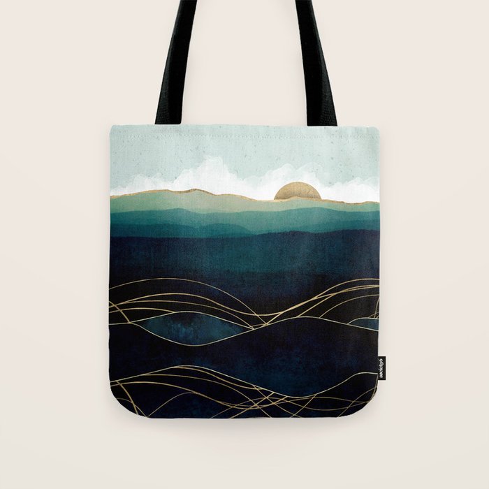 Indigo Waters Tote Bag Gallery Image 1