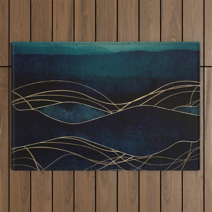 Indigo Waters Outdoor Rug Gallery Image 1