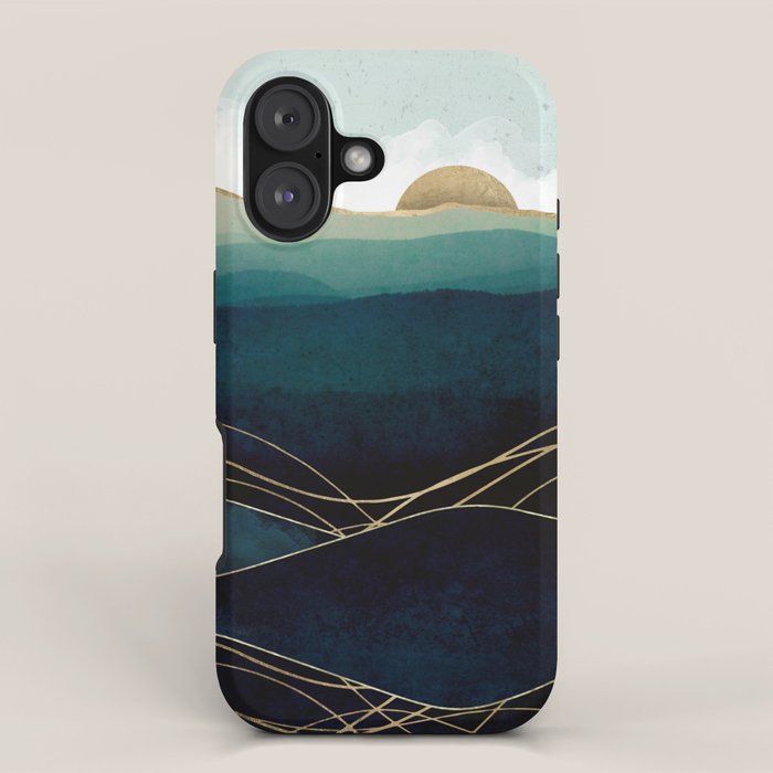 Indigo Waters iPhone Case Gallery Image 1