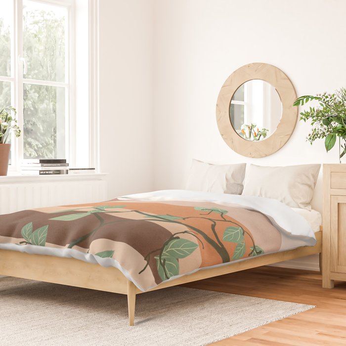 Breeze over the landscape 01 Duvet Cover Gallery Image 2