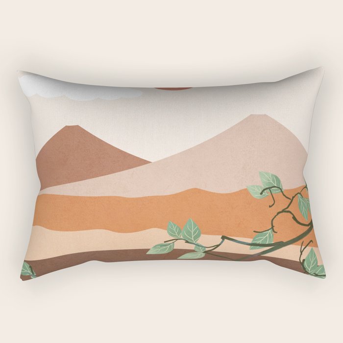 Breeze over the landscape 01 Rectangular Pillow Gallery Image 1