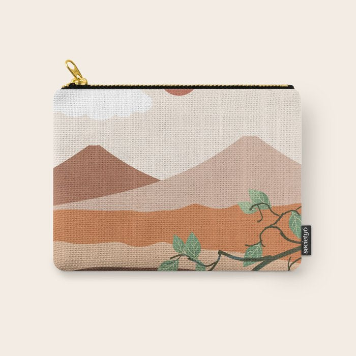 Breeze over the landscape 01 Carry All Pouch Gallery Image 1