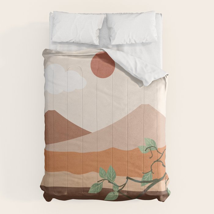 Breeze over the landscape 01 Comforter Gallery Image 6