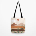 Breeze over the landscape 01 Tote Bag Gallery Image 2