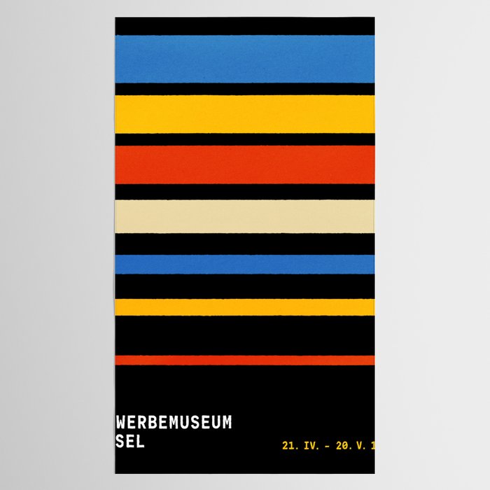 Stripes | Bauhaus V Tablecloth Gallery Image 2