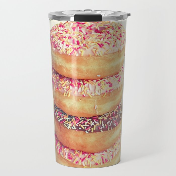Stack of Donuts Travel Mug Gallery Image 1