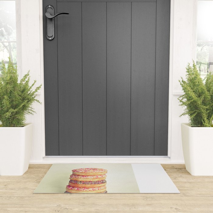 Stack of Donuts Welcome Mat Gallery Image 3