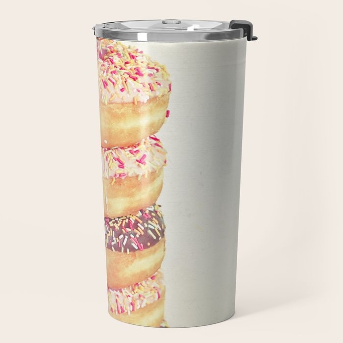 Stack of Donuts Travel Mug Gallery Image 2
