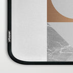 Marble Geometric Grey/White Laptop Sleeve Gallery Image 3