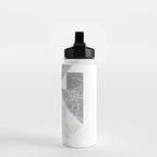 Marble Geometric Grey/White Water Bottle Gallery Image 2