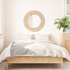 Marble Geometric Grey/White Duvet Cover Gallery Image 3