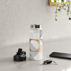 Marble Geometric Grey/White Water Bottle Gallery Image 5