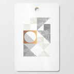 Marble Geometric Grey/White Cutting Board Gallery Image 1