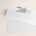 Marble Geometric Grey/White Wrapping Paper Gallery Image 2