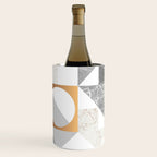 Marble Geometric Grey/White Wine Chiller Gallery Image 1