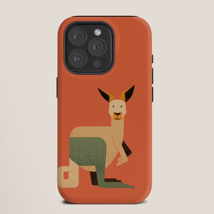 Whimsy Kangaroo iPhone Case Gallery Image 1