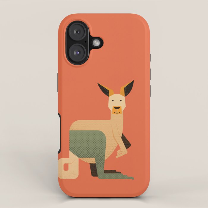 Whimsy Kangaroo iPhone Case Gallery Image 1
