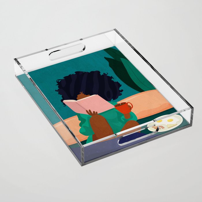 Stay Home No. 5 Acrylic Tray Gallery Image 1