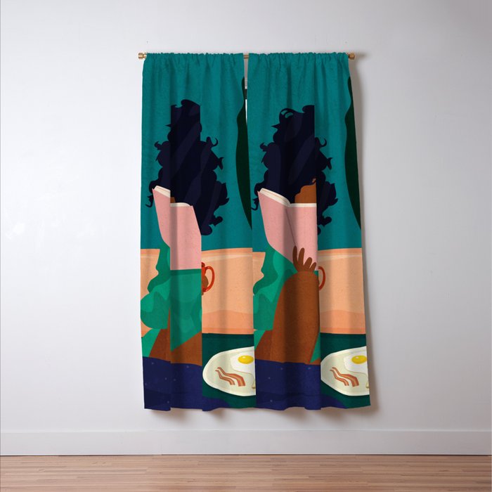 Stay Home No. 5 Window Curtain Gallery Image 3