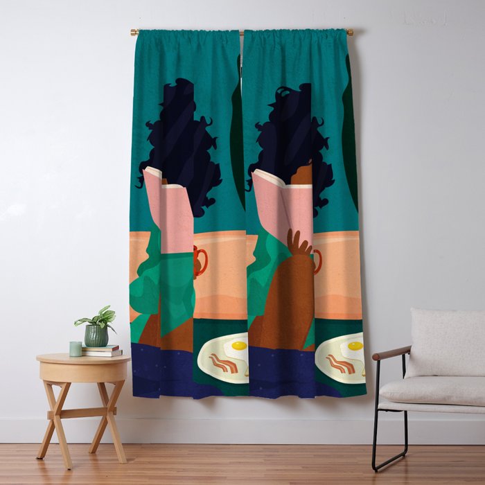 Stay Home No. 5 Window Curtain Gallery Image 5
